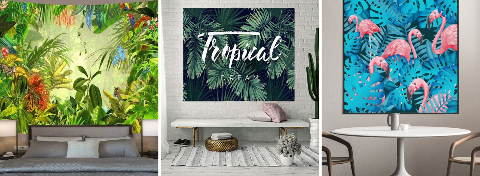 Décoration-murale-tropicale