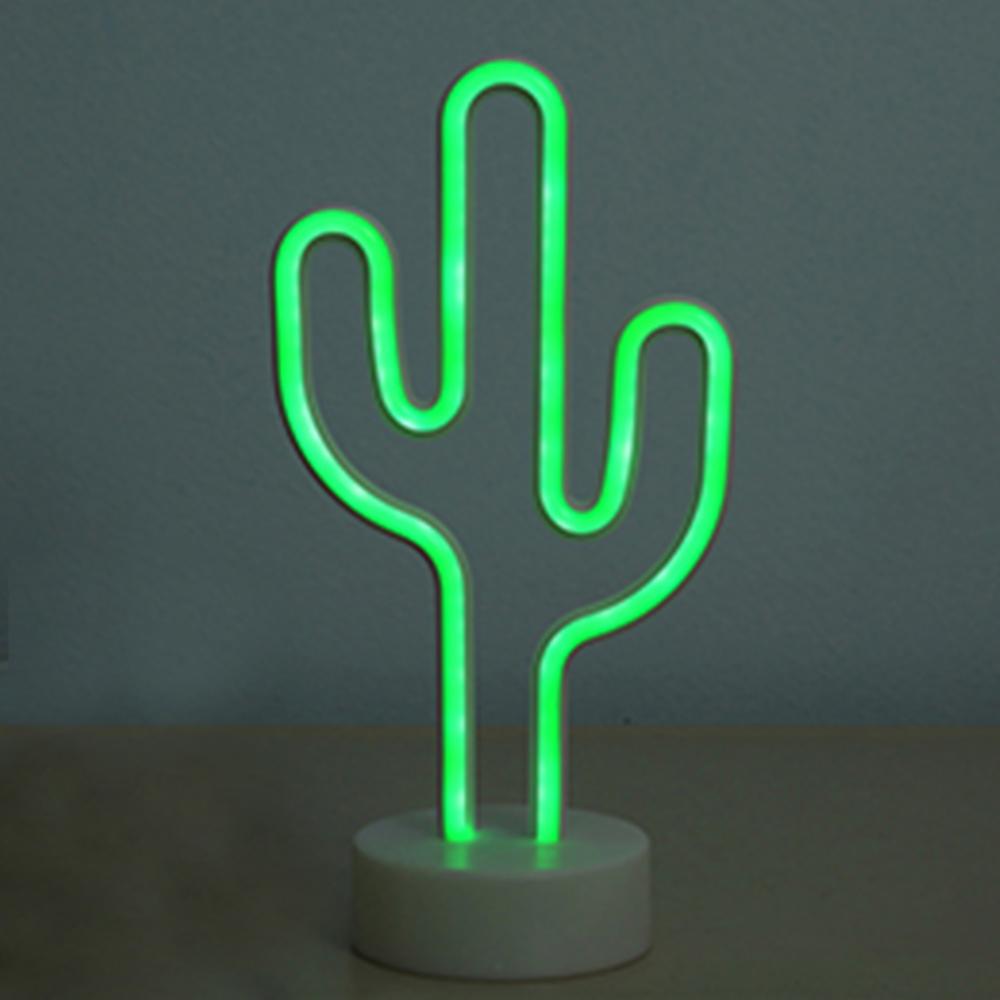 Lampe en Forme de Cactus