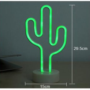 Lampe en Forme de Cactus